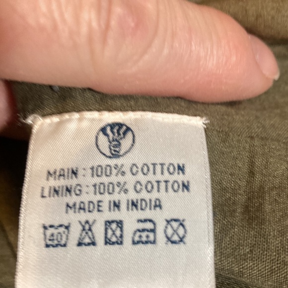 Fat face greens with pink and orange patterns dress - Picture 4 of 4